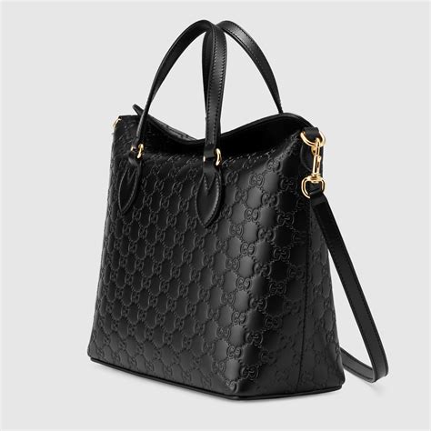 gucci nylon tote bag black|genuine Gucci bag purse tote.